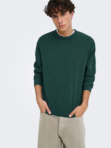 Pullover 'ONSRodger' di Only & Sons in verde