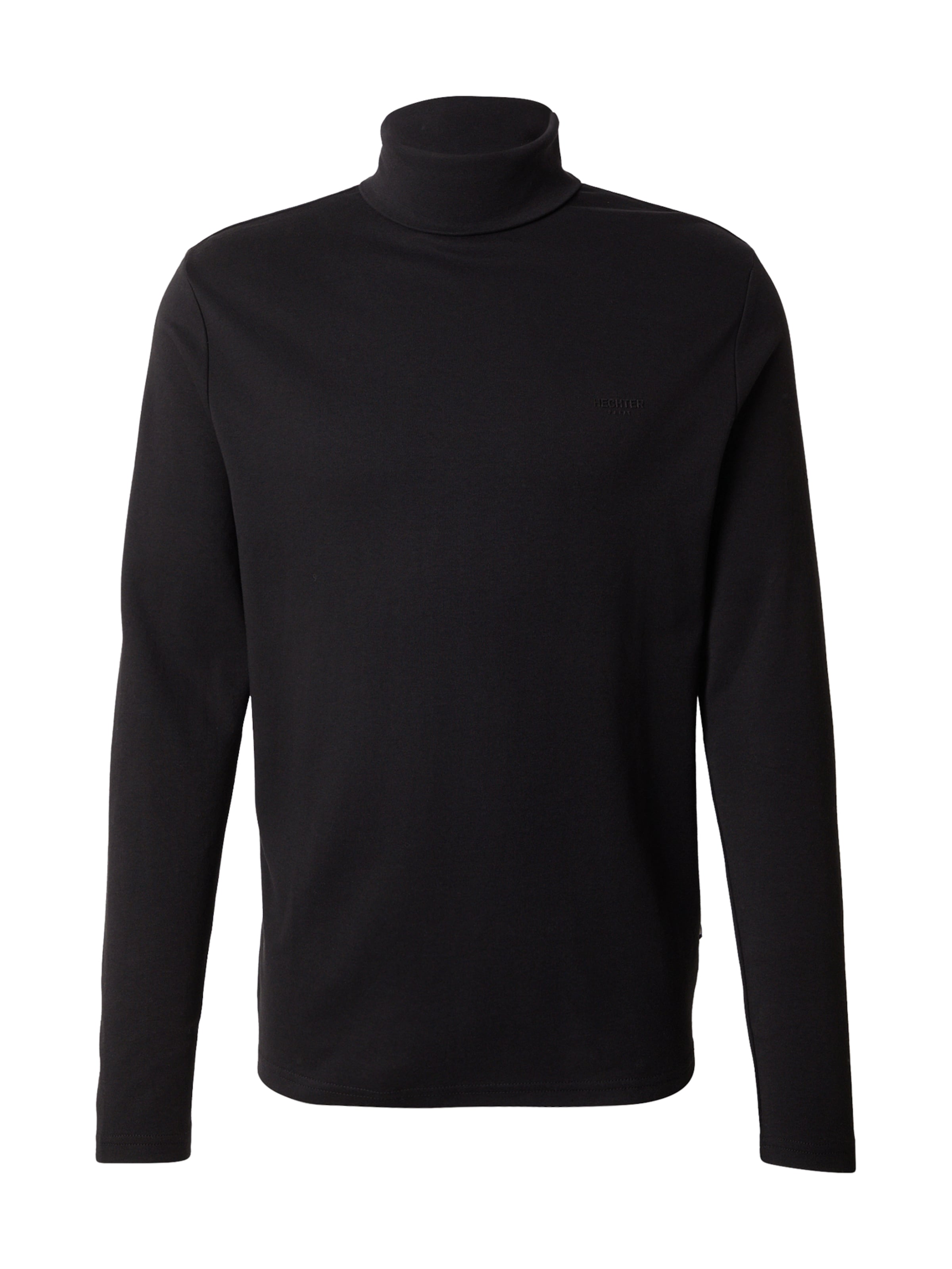 HECHTER PARIS - Camiseta en negro: frente