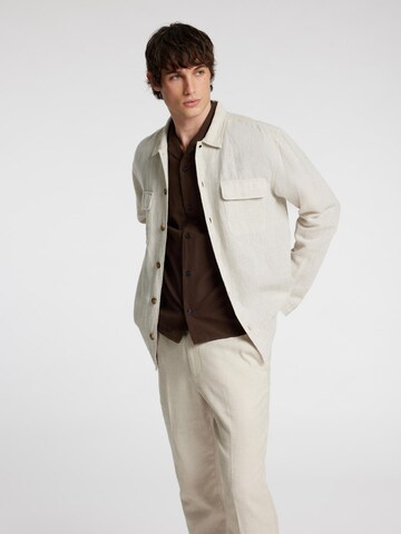 SELECTED HOMME Comfort fit Overhemd in Bruin