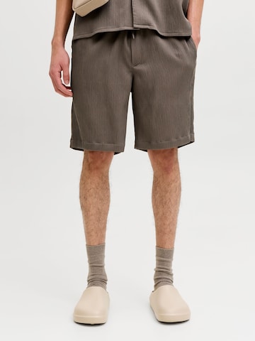 JACK & JONES - regular Pantalón 'JPSTJaiden Harrison' en marrón: frente