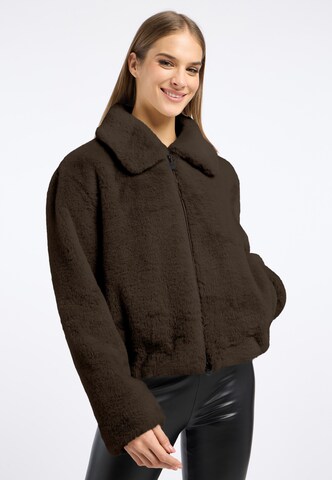 Frieda & Freddies Between-Season Jacket in Brown: front
