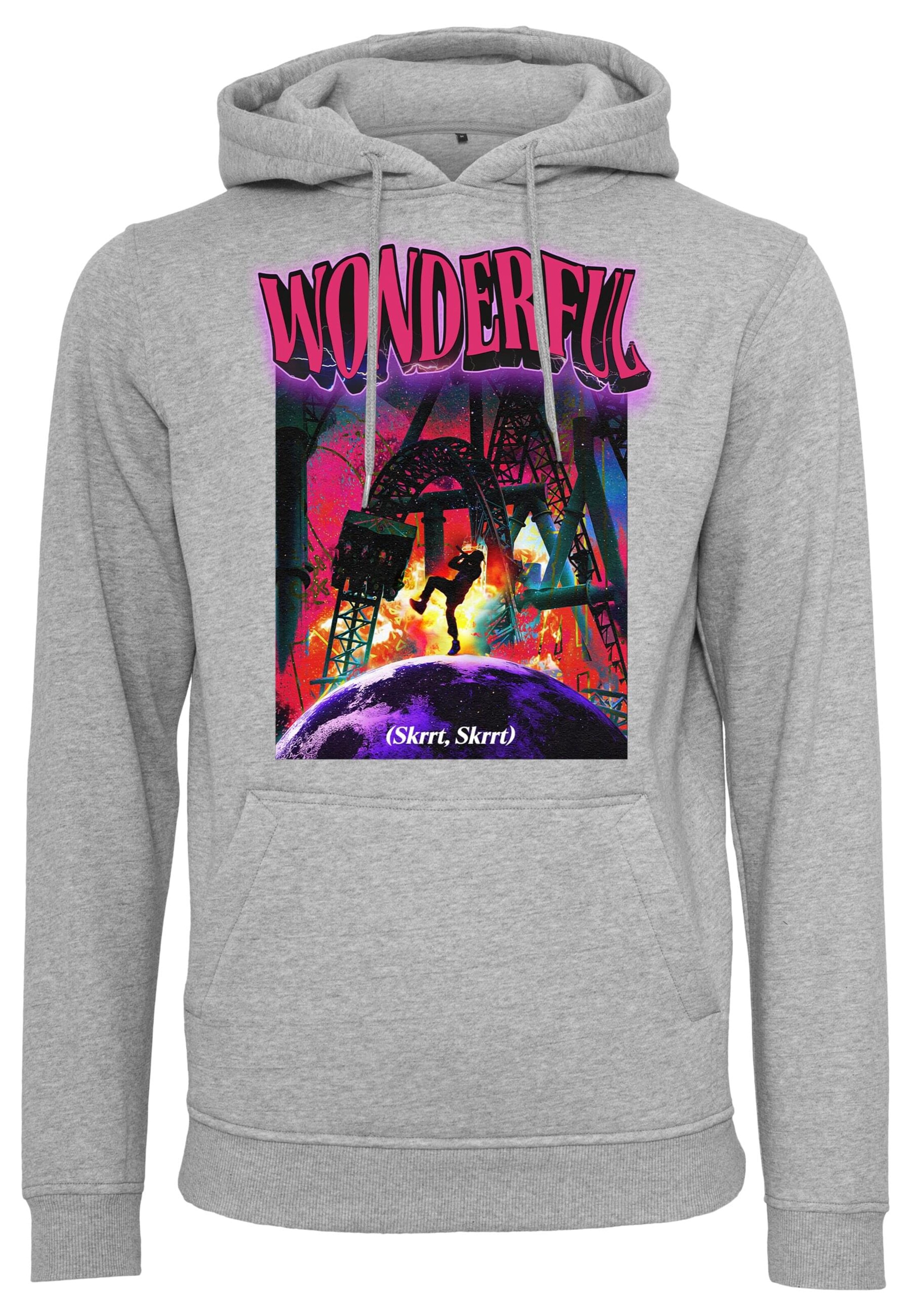 MT Men Sweatshirt 'Wonderful' in Grau: Vorderseite