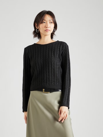 VERO MODA Sweater 'VEO' in Black: front