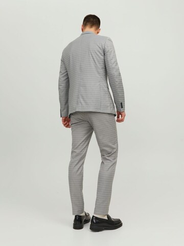 JACK & JONES Slim fit Suit 'Franco' in Grey