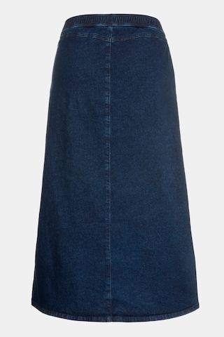 Ulla Popken Rok in Blauw