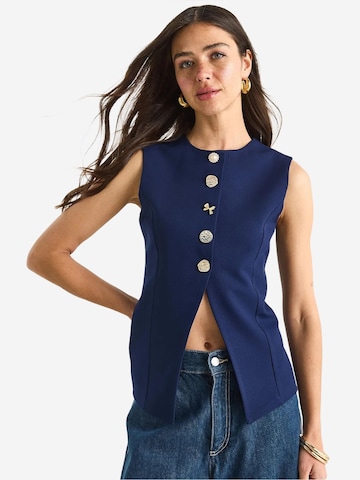 Bianco Lucci Bodywarmer in Blauw