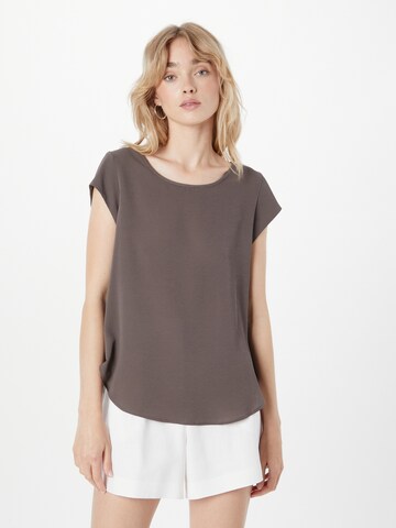 ONLY Blouse 'VIC' in Brown: front