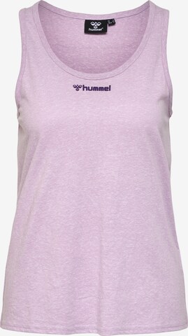 Hummel Top in Purple: front