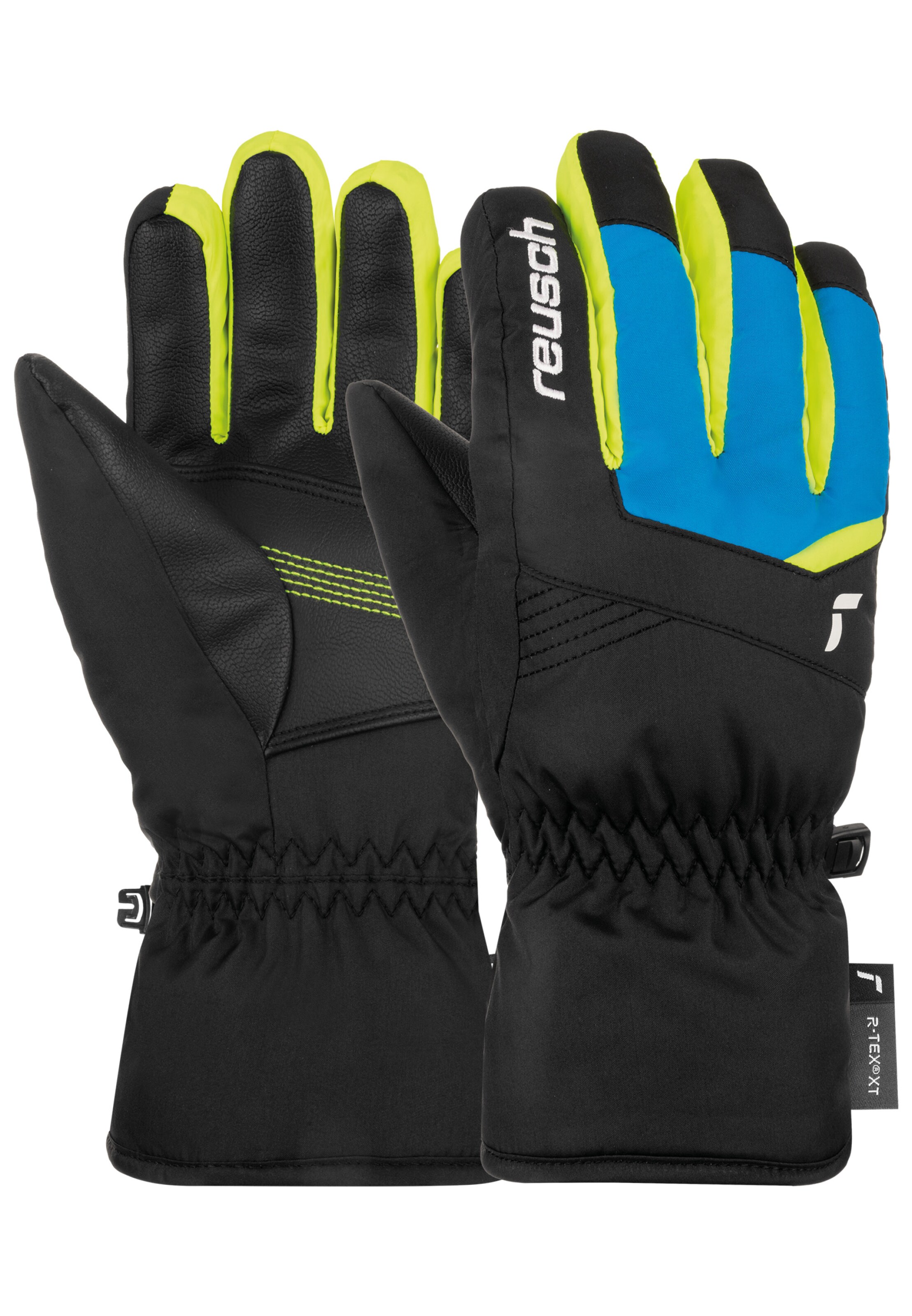 REUSCH Sporthandschuhe 'Bennet R-TEX® XT Junior' in Gelb: Vorderseite