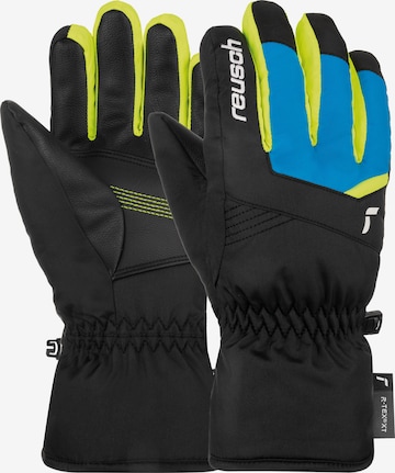 REUSCH Athletic Gloves 'Bennet R-TEX® XT Junior' in Yellow: front
