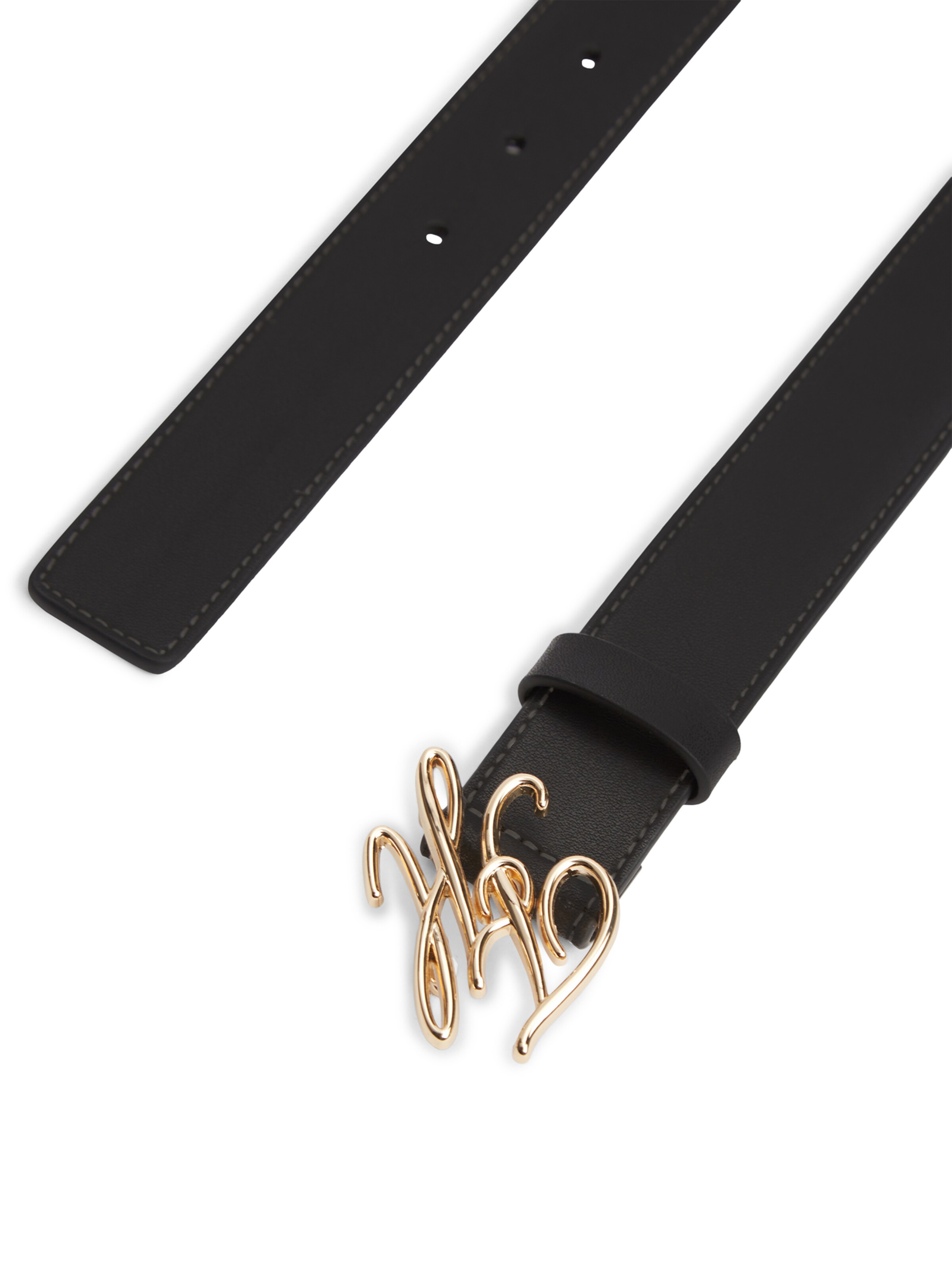 TOMMY HILFIGER - Cinturón 'SCRIPT 3.0' en negro