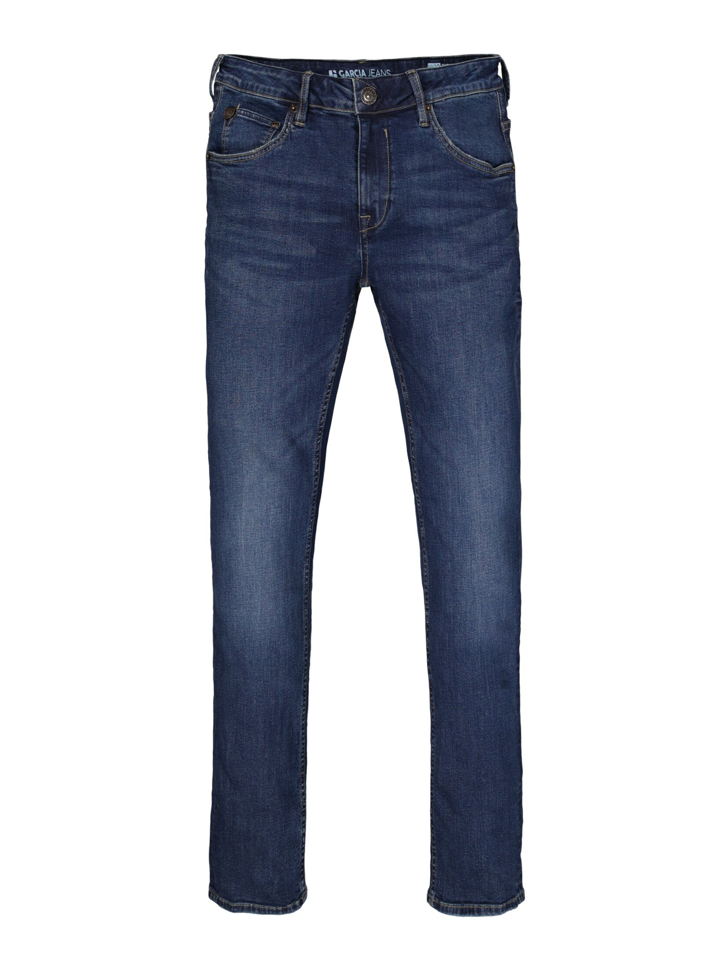 GARCIA Regular Jeans 'Russo' in Blue: front