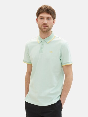 TOM TAILOR Poloshirt in Grün