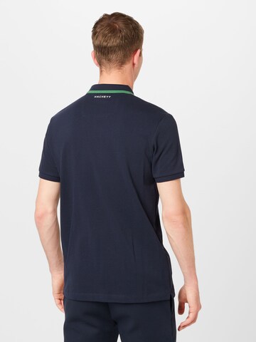 Hackett London Poloshirt in Blau