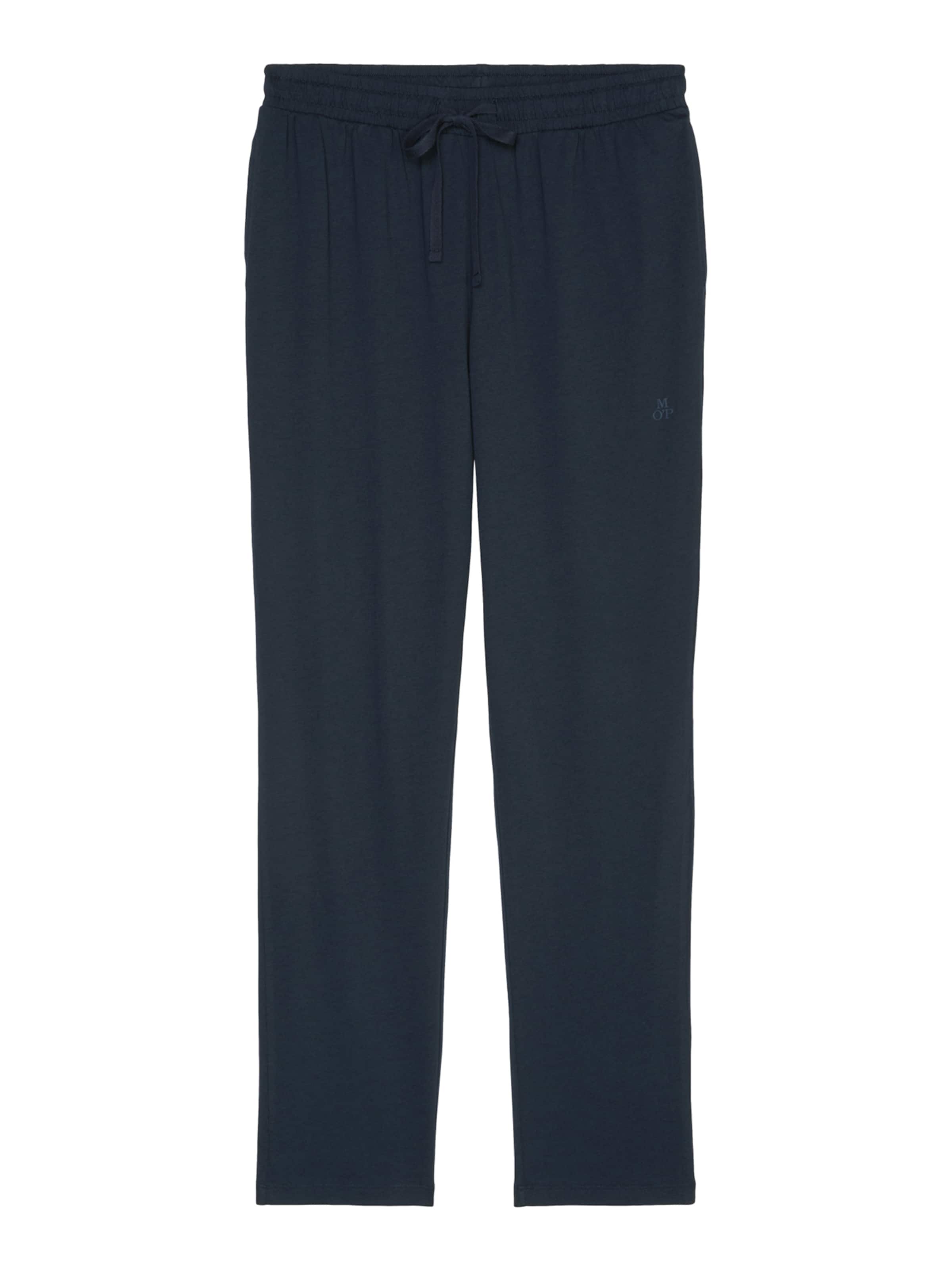 Loosefit Pantalon de sport ' Mix & Match Cotton ' Marc O'Polo en bleu : devant