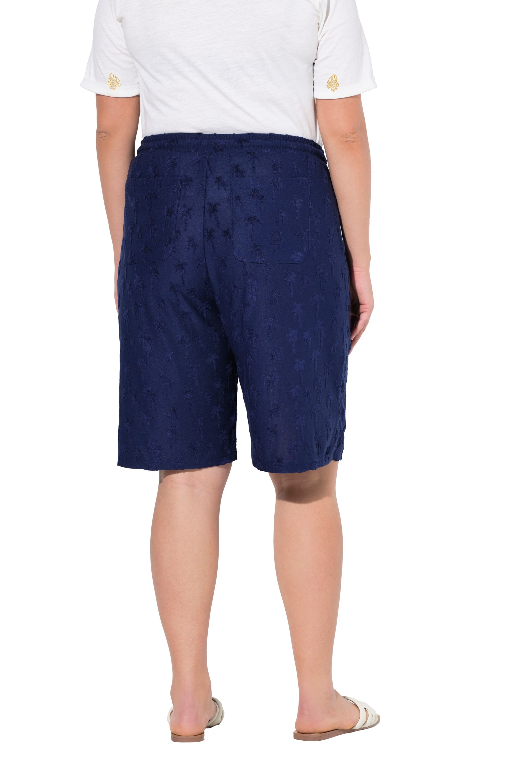 Ulla Popken Loose fit Trousers in Blue