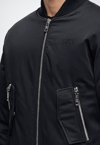 19V69 ITALIA Between-season jacket 'Camillo Street' in Black