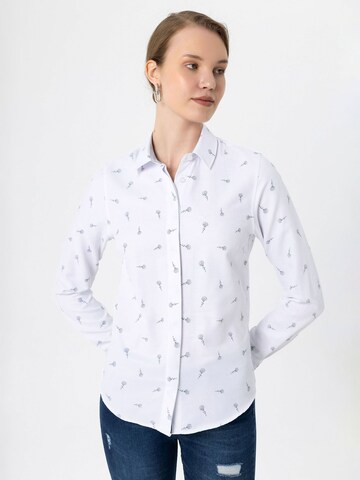 Camicia da donna di Dandalo in bianco