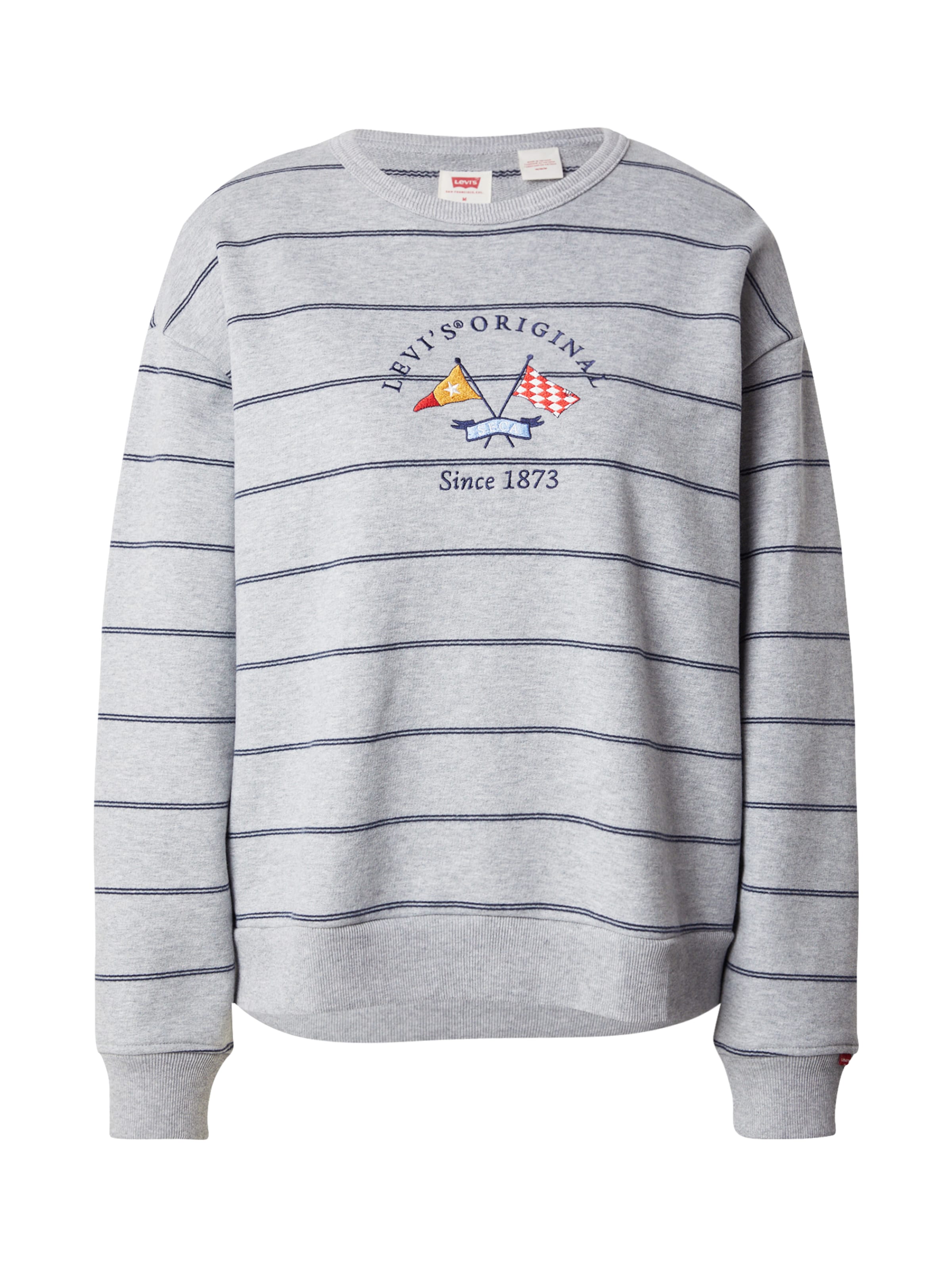 LEVI'S ® Μπλούζα φούτερ 'Heritage' σε γκρι: μπροστά