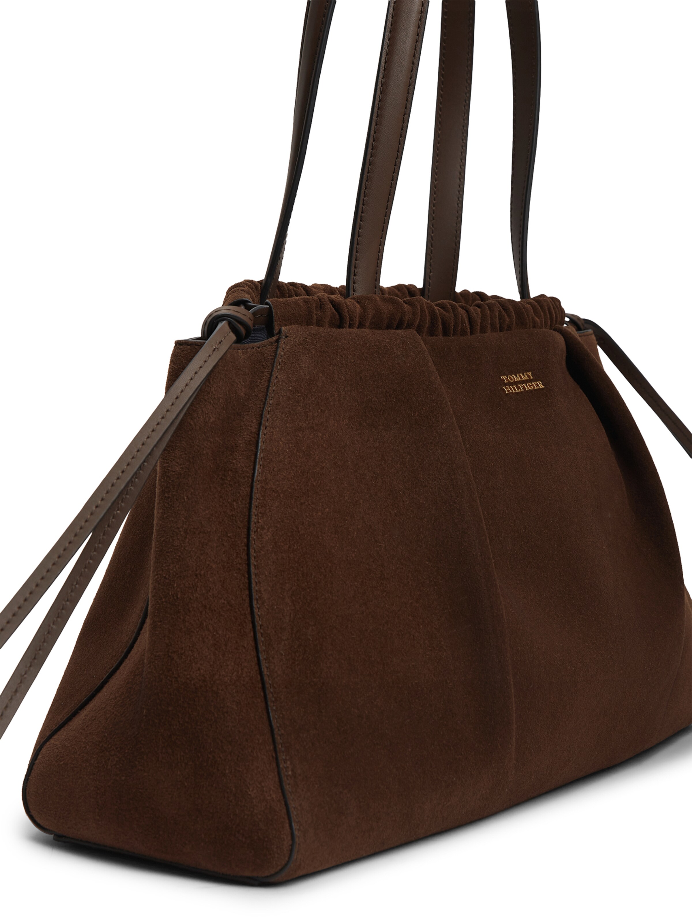 TOMMY HILFIGER Schoudertas in Bruin