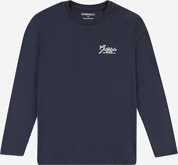 GUESS Shirt 'MINIME' in Blue: front