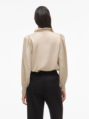 VILA Blouse in Grey