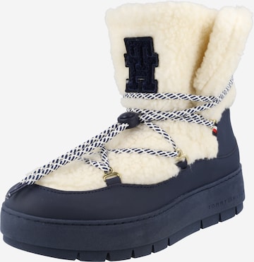 TOMMY HILFIGER Snow boots in Beige: front