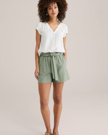 WE Fashion Bluse in Weiß
