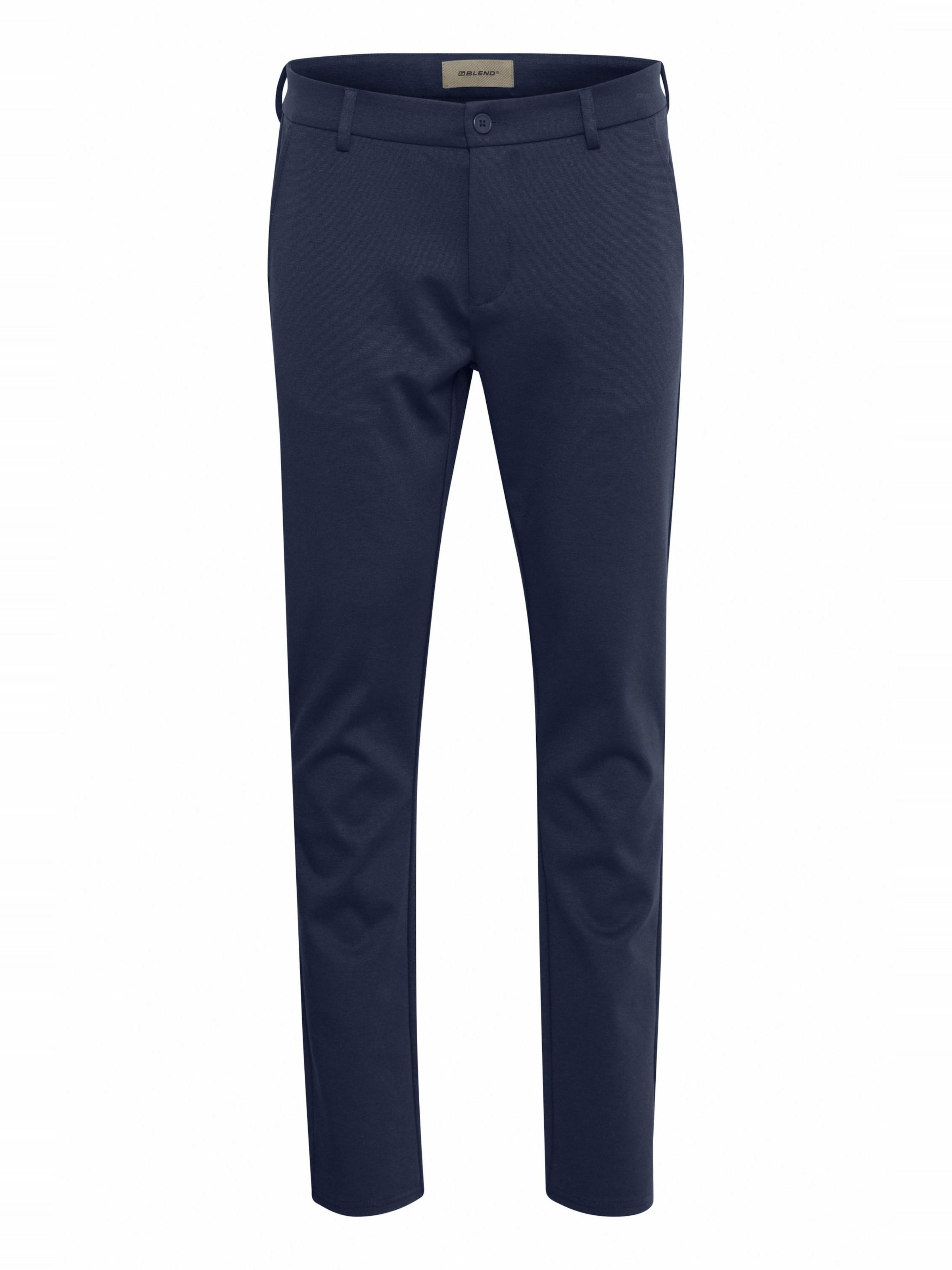 BLEND Chino 'Helmer' in Blauw: voorkant