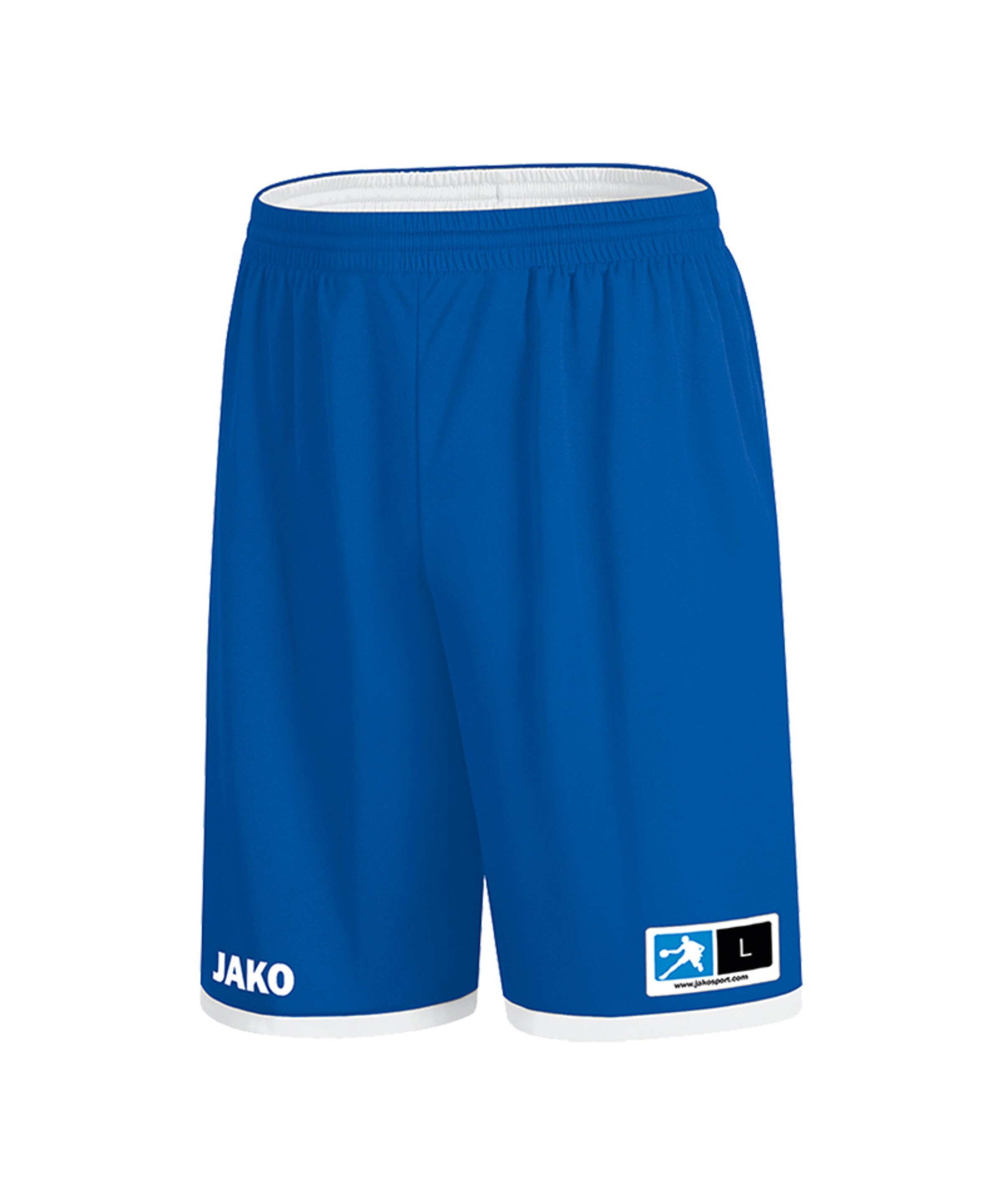 JAKO Sportshorts 'Change 2.0' in Blau: Vorderseite