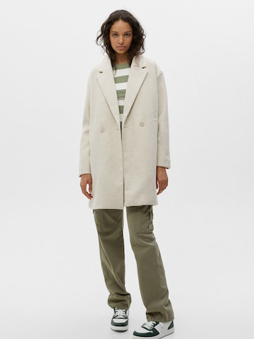 Pull&Bear Between-Seasons Coat in Beige