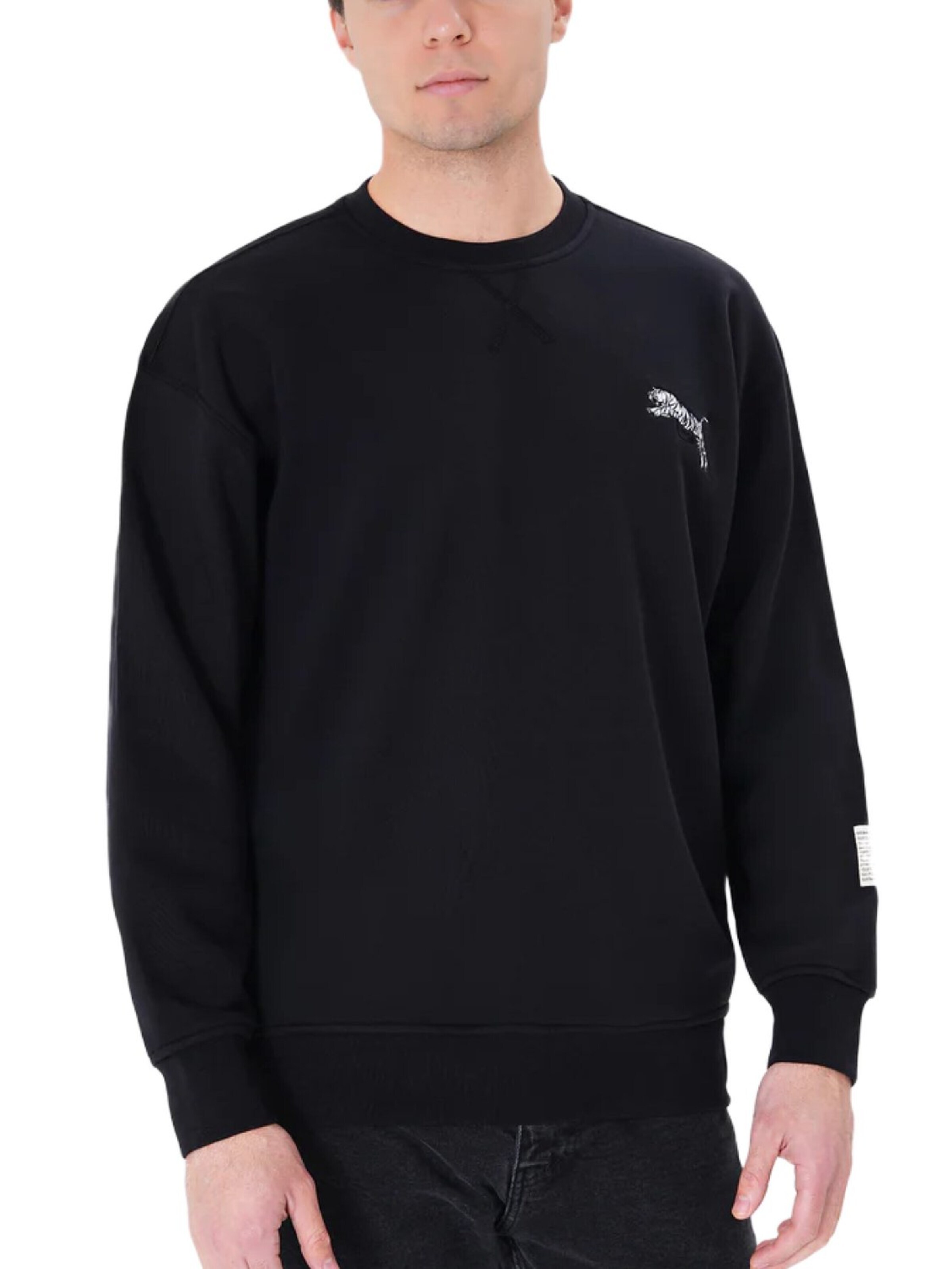 UNIQVIBE Sweatshirt in Zwart