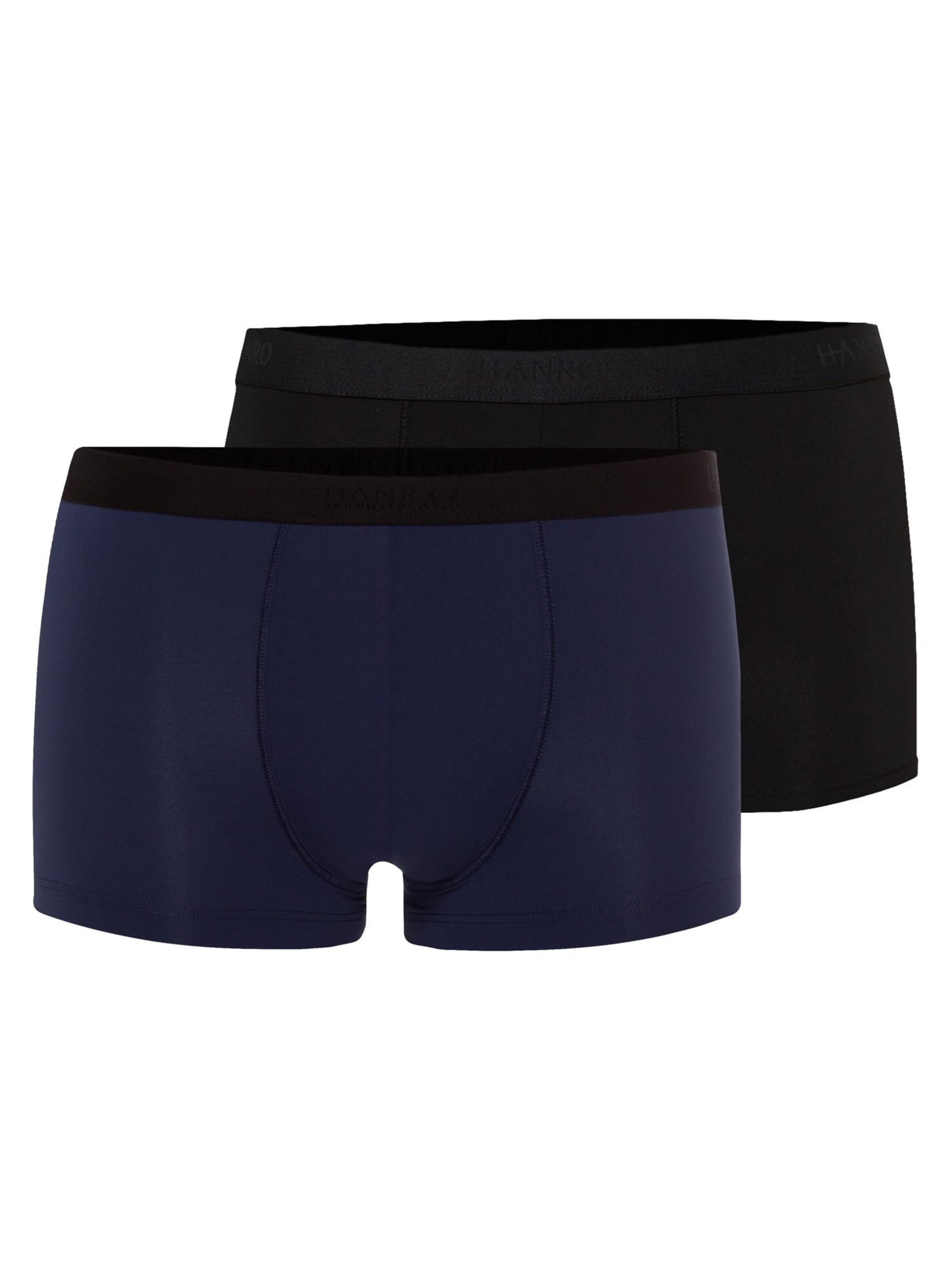 Hanro Boxershorts 'Micro Touch'‌‌‌‌‌‌‌‌‌ in Blau: Vorderseite