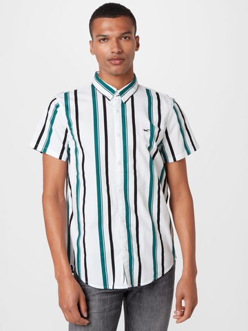 HOLLISTER Slim fit Button Up Shirt in Mixed colors: front