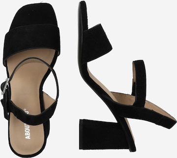 ABOUT YOU Sandals 'Joanna' in Black