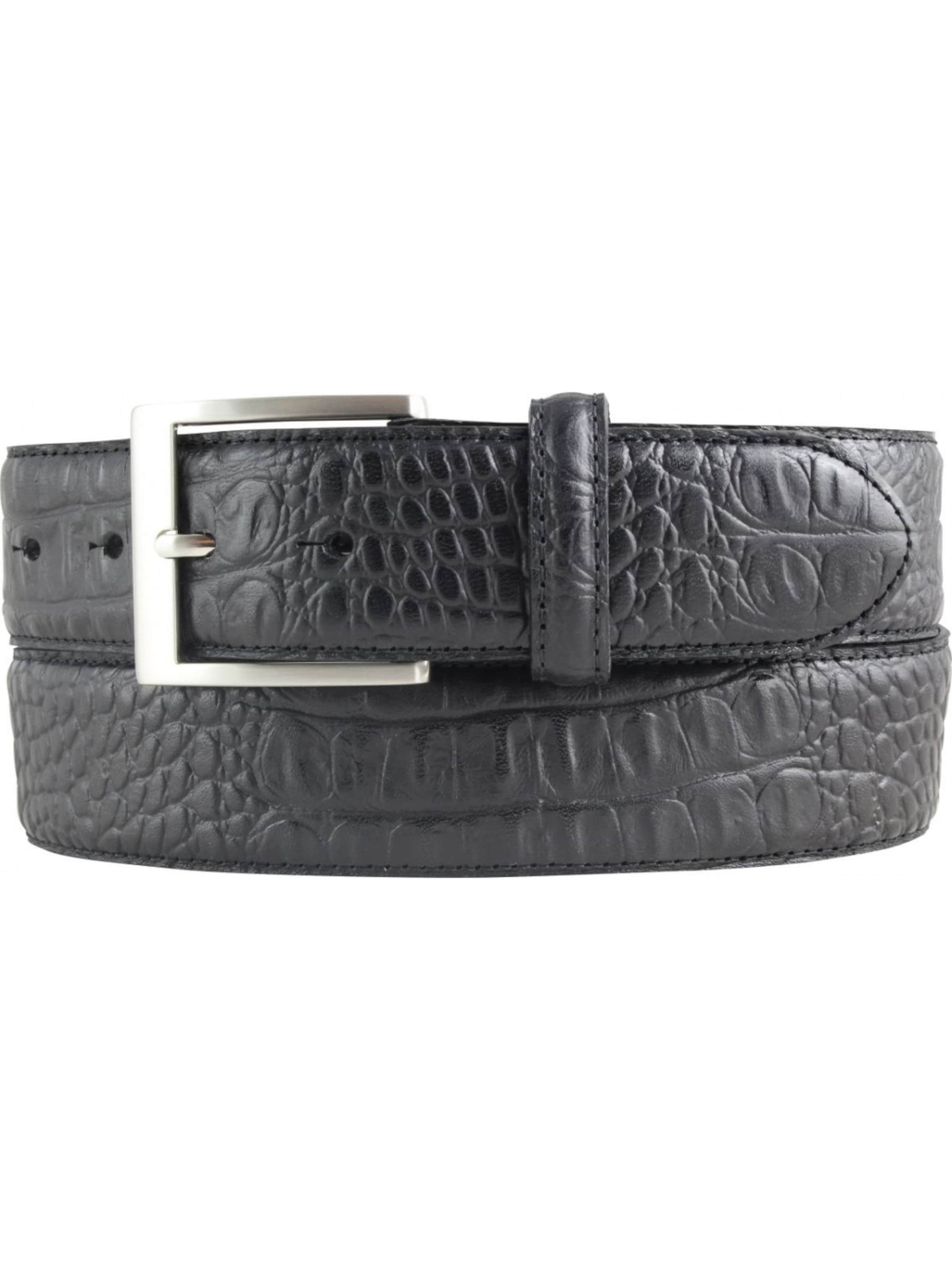 BELTINGER Gürtel 'Caserta'‌‌‌ in Schwarz: Vorderseite