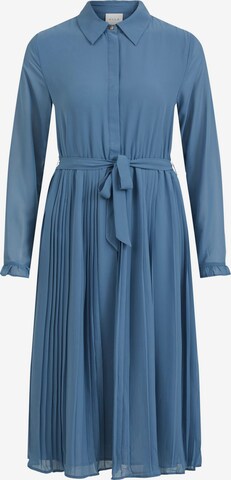 VILA Skjortklänning 'Blossoms' i blå