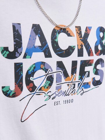 T-Shirt JACK & JONES en blanc