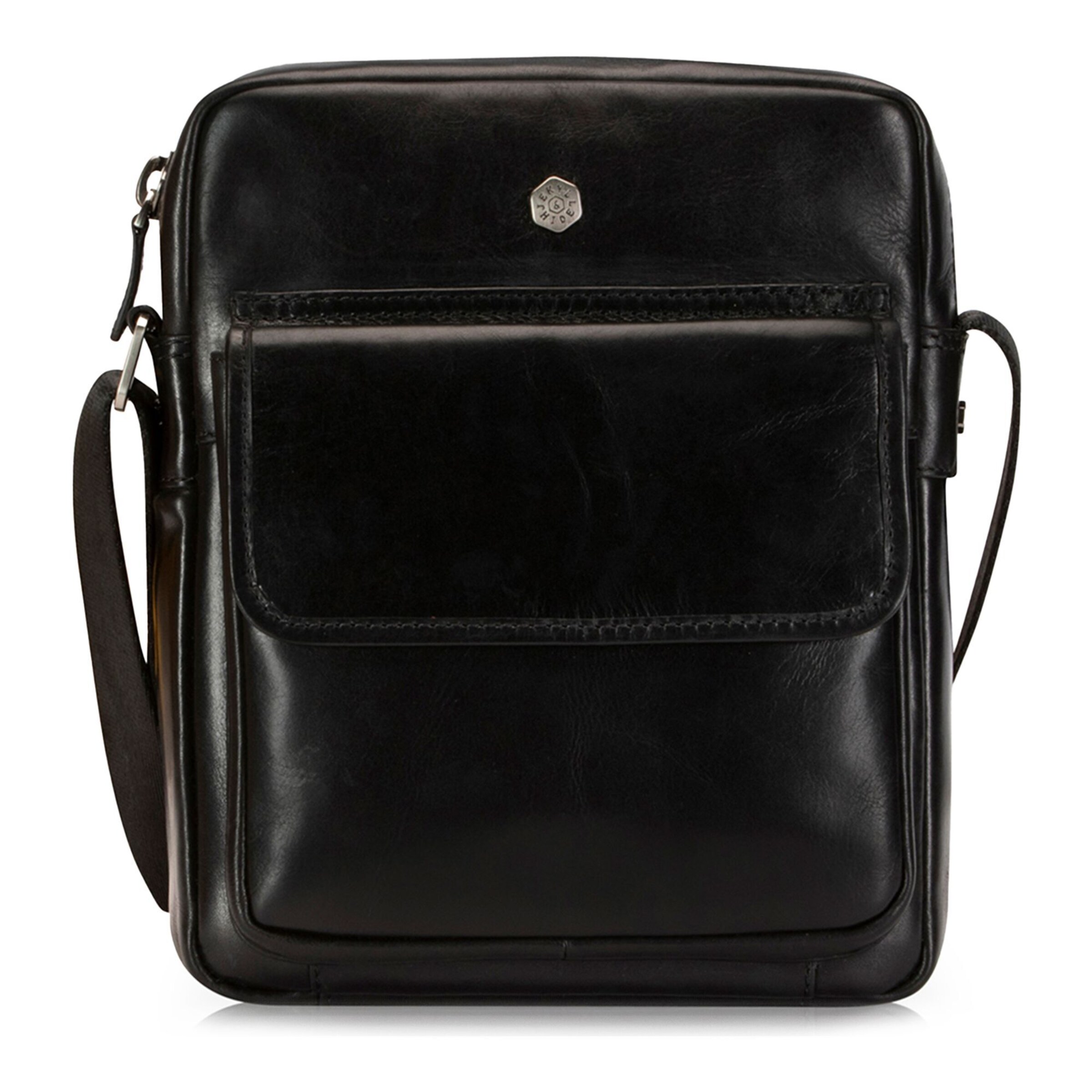 Jekyll & Hide Crossbody Bag in Black: front