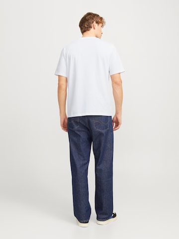 JACK & JONES Koszulka 'JJTEX' w kolorze biały