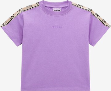 GUESS Shirt in Purple: front