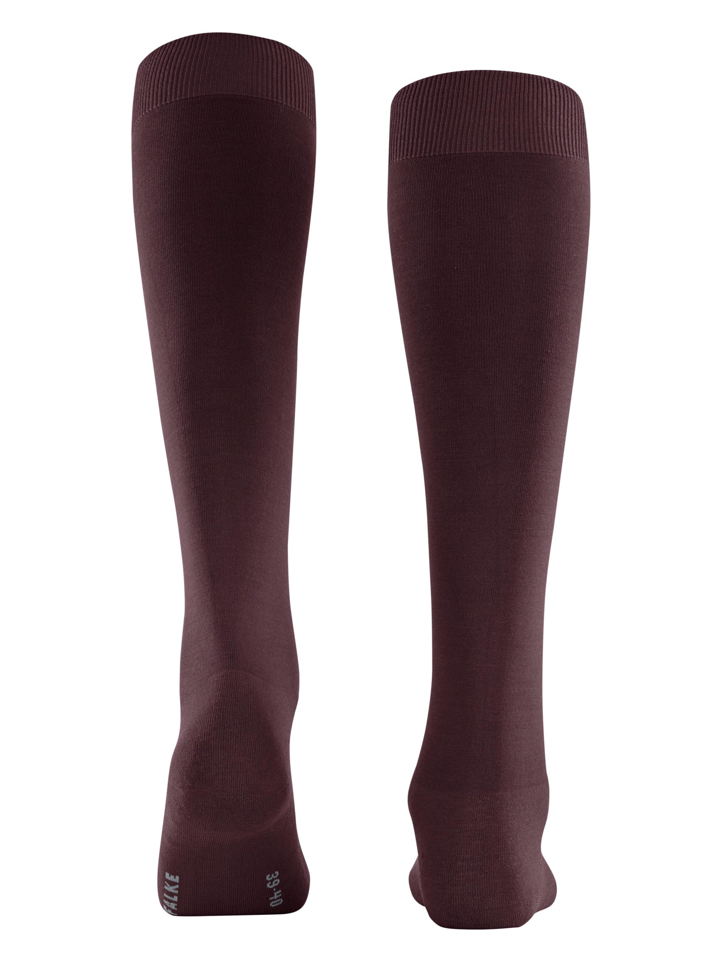 FALKE Knee High Socks 'ClimaWool' in Red