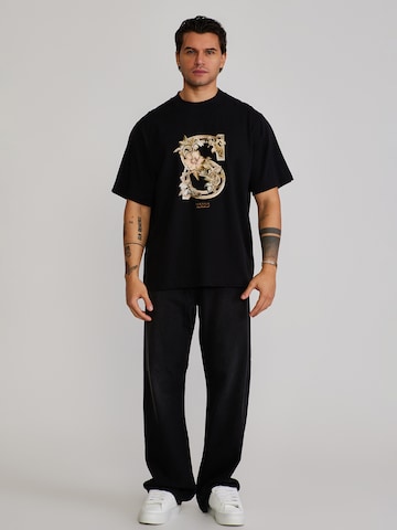 T-Shirt SikSilk en noir
