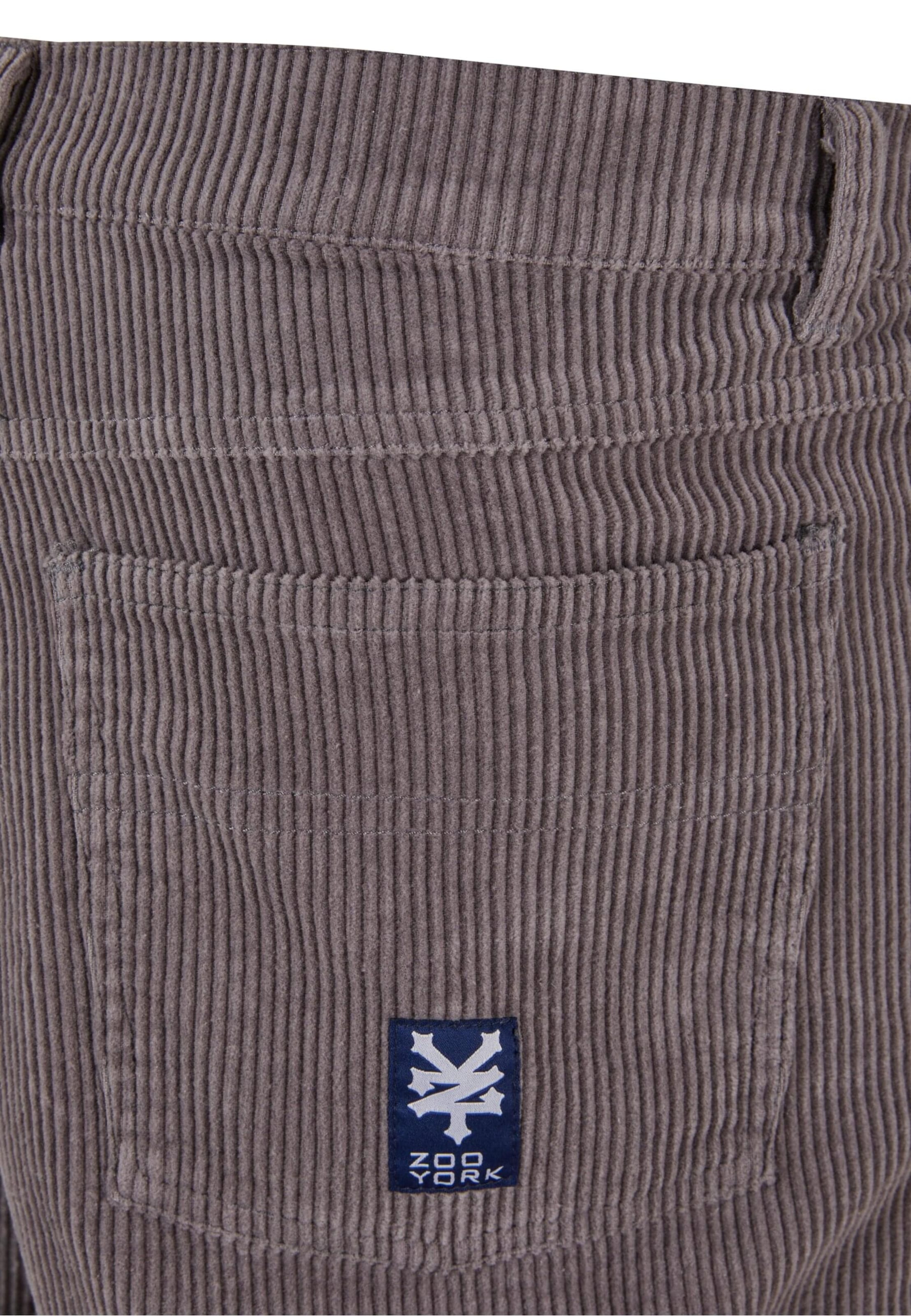 ZOO YORK Loose fit Trousers in Grey