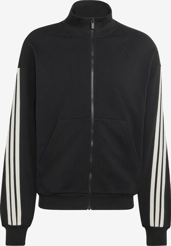 ADIDAS SPORTSWEAR Sportsweatjacka i svart: framsida
