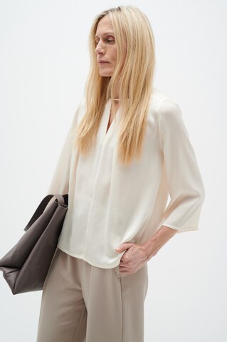 InWear Blouse 'Noto' in Wit: voorkant