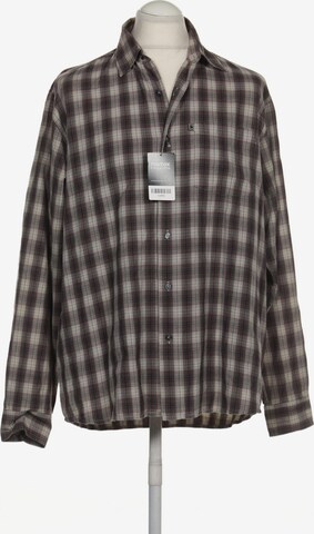 TOM TAILOR Button Up Shirt in L in Brown: front