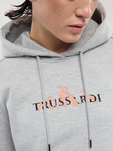 Sweat-shirt Trussardi en gris