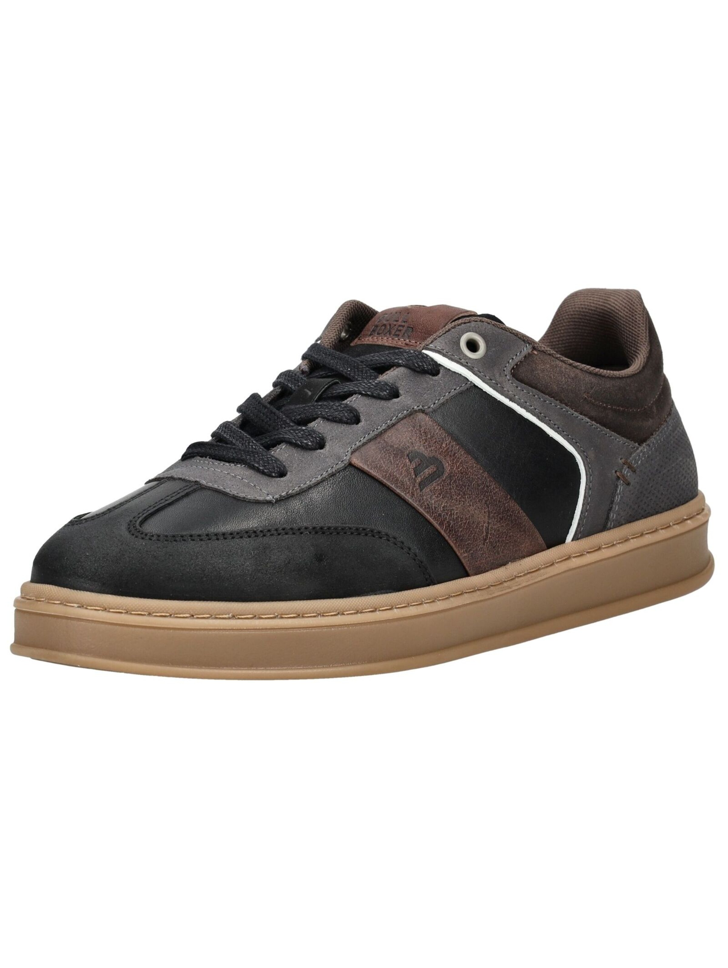 BULLBOXER Platform trainers in Black: front