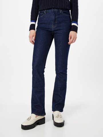 Lauren Ralph Lauren Bootcut Jeans in Blauw: voorkant